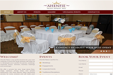 Ahenfie Palace Banquet Hall