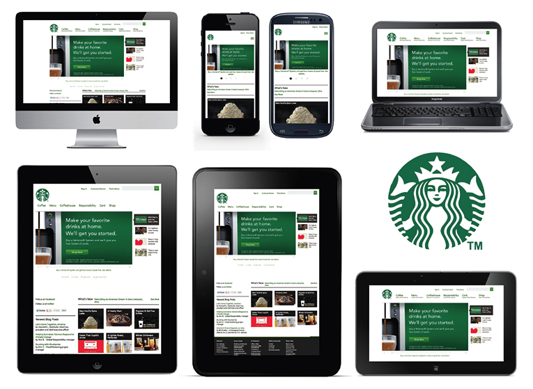 starbucks responsive