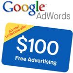 $100 Google AdWords Coupon